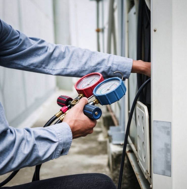Refrigerant Leak Detection Service