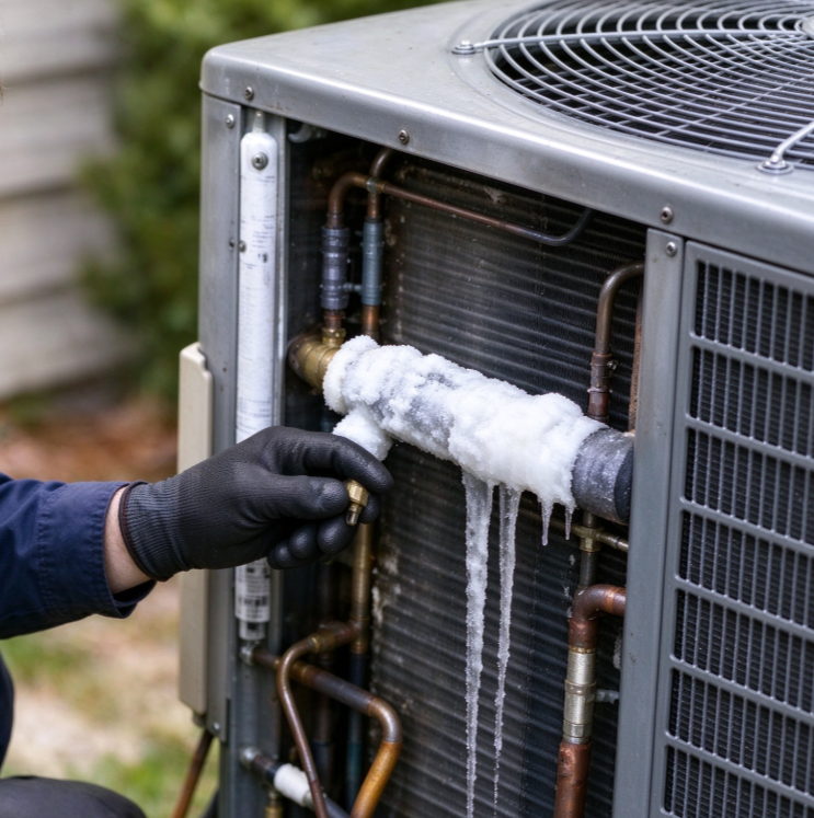 Air Conditioner Freezing Inspection & Repair